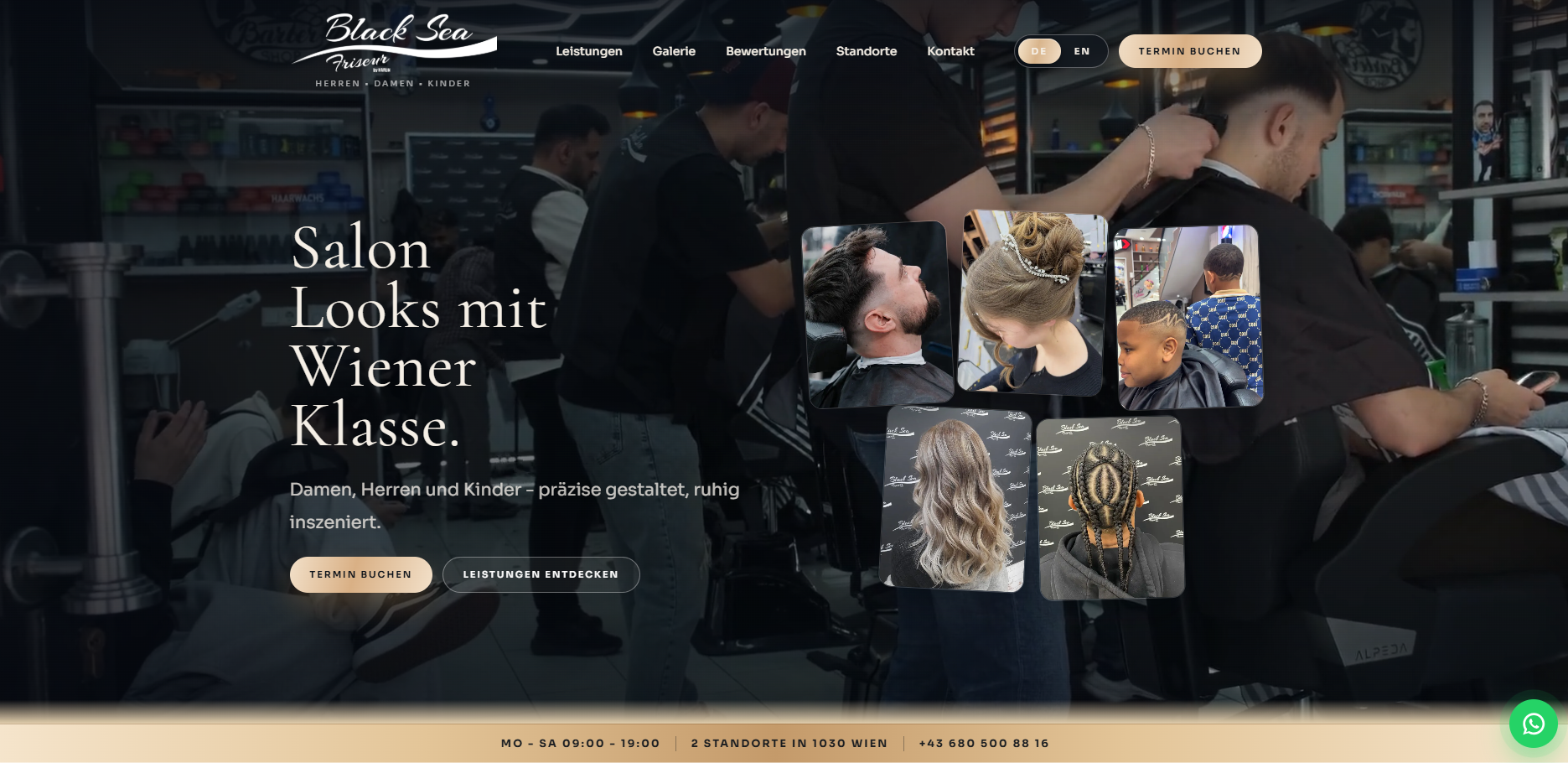 Black Sea Friseur - Salon Website & Media