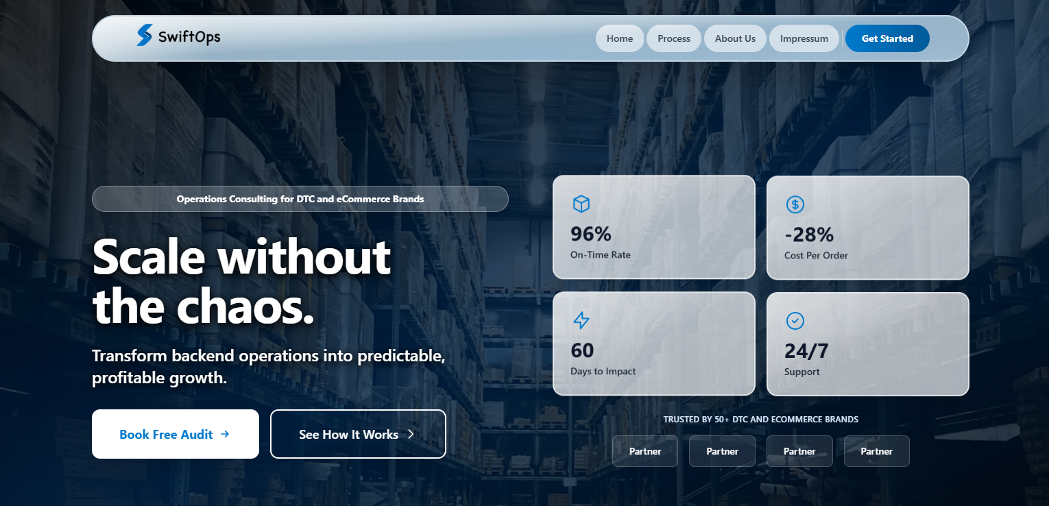 SwiftOps - Backend-Operations-Plattform