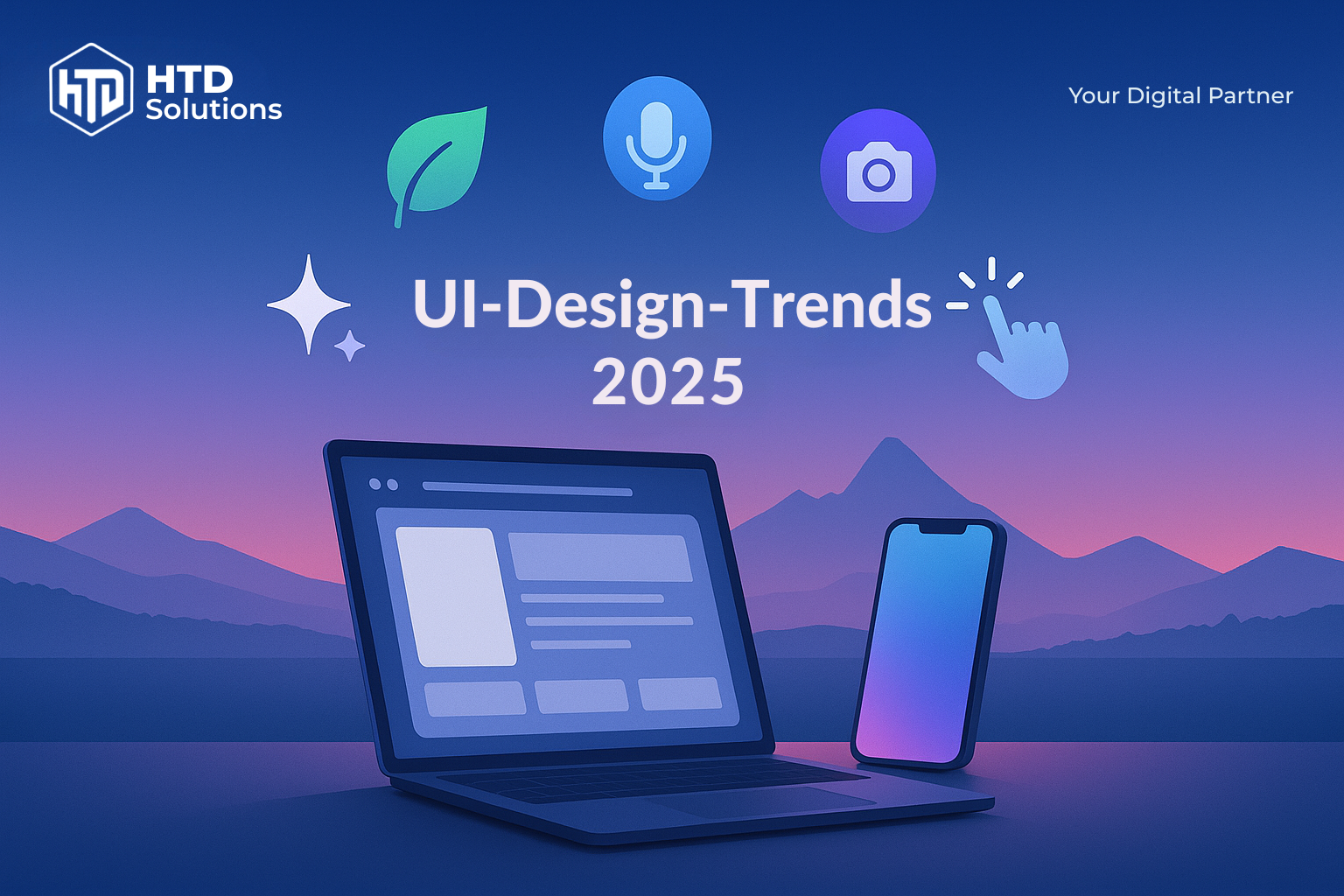 UI-Design-Trends 2025: Was österreichische Unternehmen wissen müssen